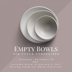 Read more about the article Empty Bowls – TC Roberson High School