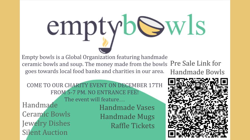 Empty Bowls – Plymouth Whitemarsh HS