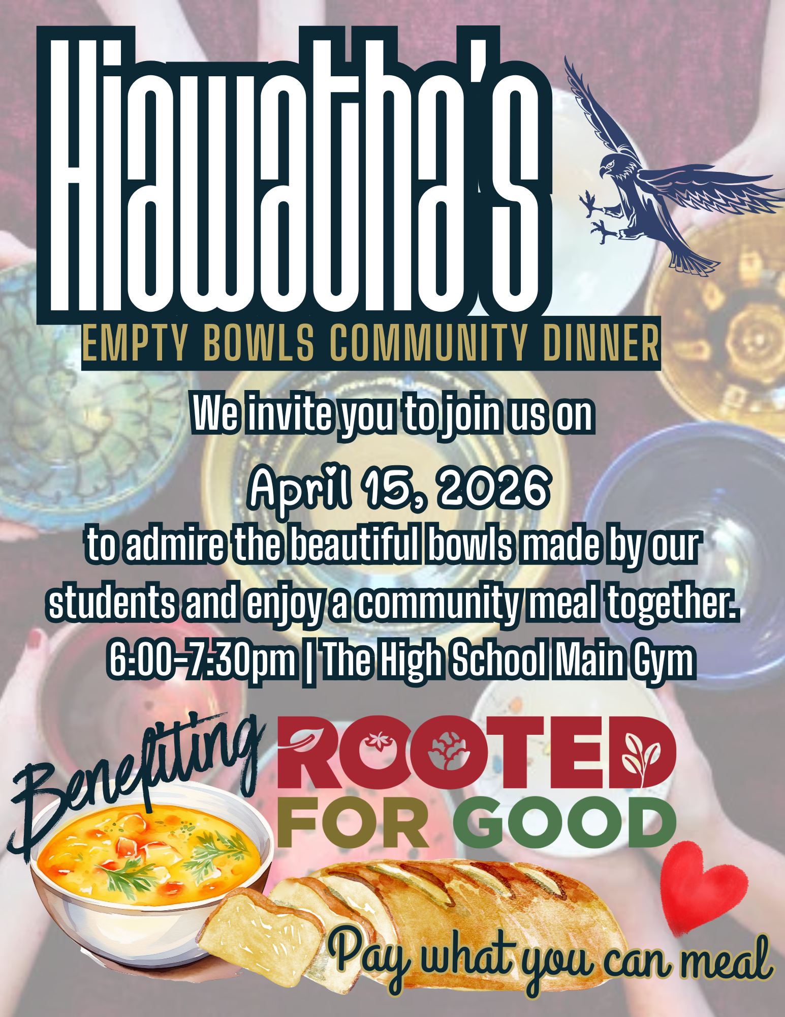 Hiawatha CUSD 426 Empty Bowls