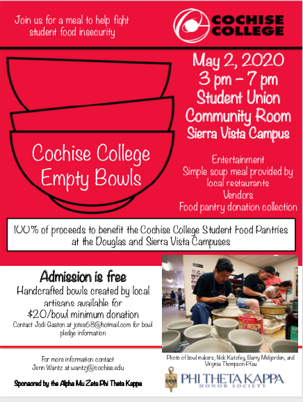 Cochise College Empty Bowls