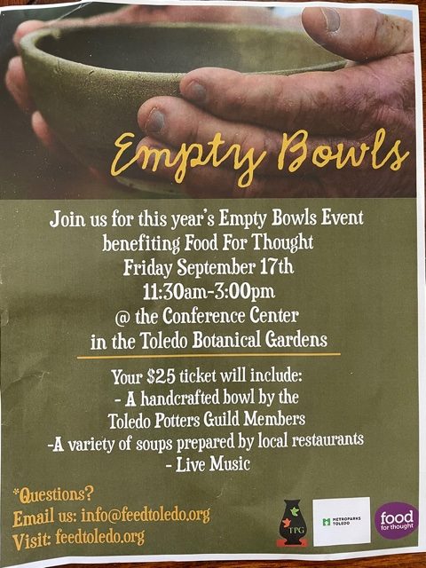 Toledo Empty Bowls
