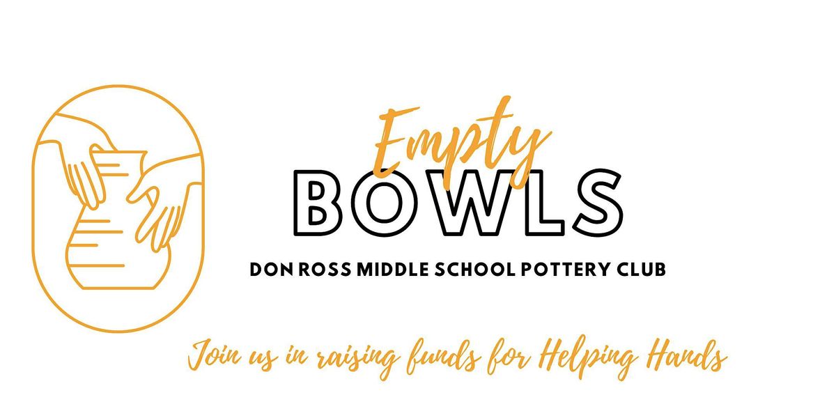 Don Ross Middle School Empty Bowls