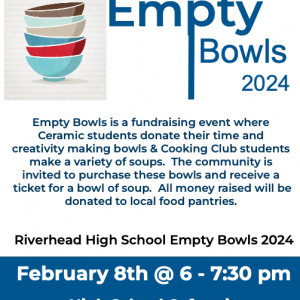 Riverhead High School Empty Bowls