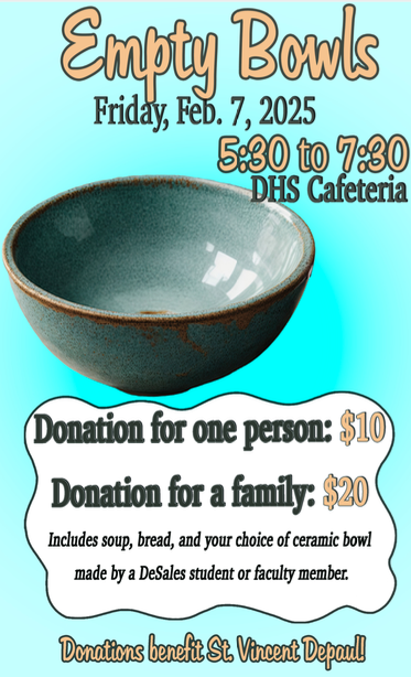 St. Francis DeSales Empty Bowls