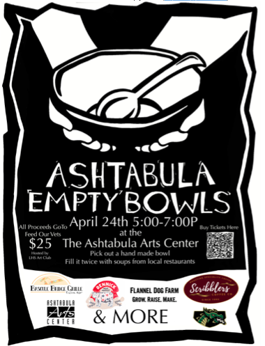 Ashtabula Arts Center Empty Bowls