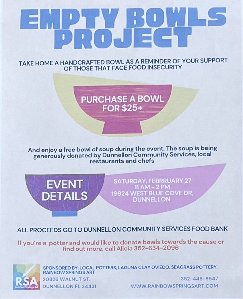 Rainbow Springs Art EmptyBowls